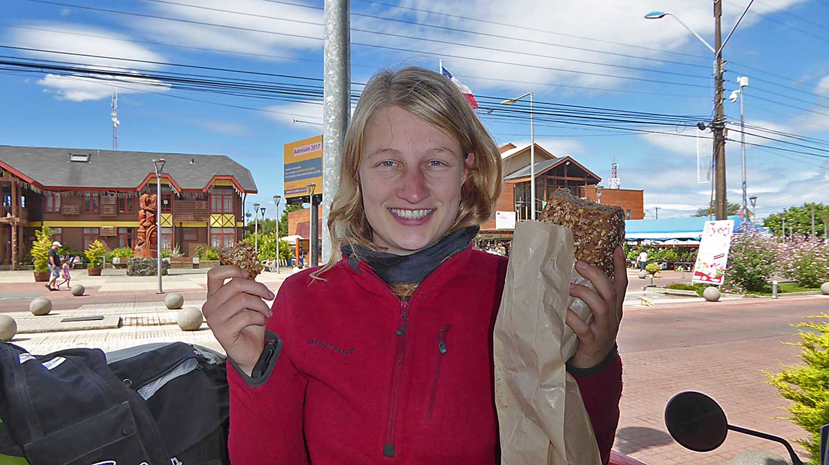 Echtes deutsches Brot, gefunden in Villarrica 