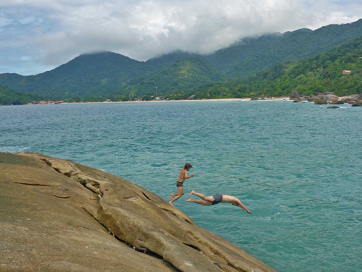 59 Letzter Tag am Strand in Paraty